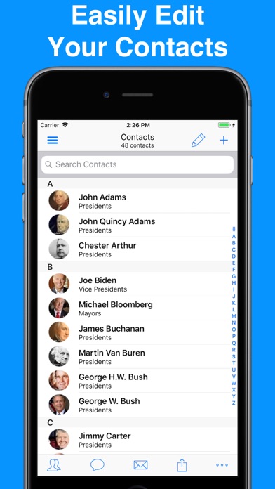 ABC Contacts screenshot 4