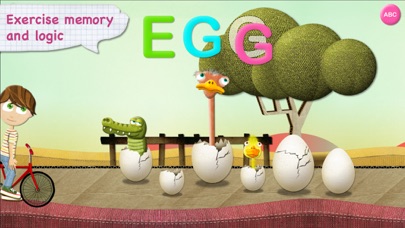 ABC Ride: Learn the alphabet screenshot 1