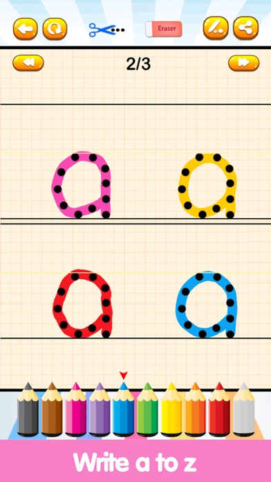 ABC Writing & Animals Coloring screenshot 3
