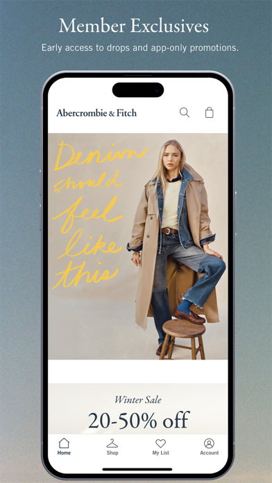 Abercrombie & Fitch screenshot 5