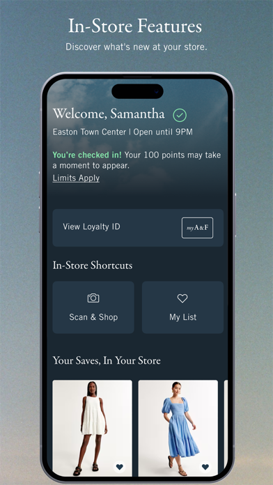 Abercrombie & Fitch screenshot 3