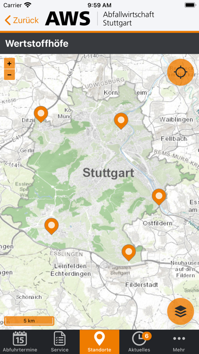 Abfallwirtschaft Stuttgart screenshot 3