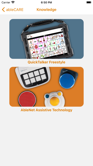 ableCARE screenshot 1