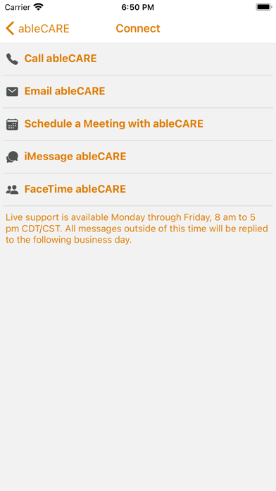 ableCARE screenshot 3
