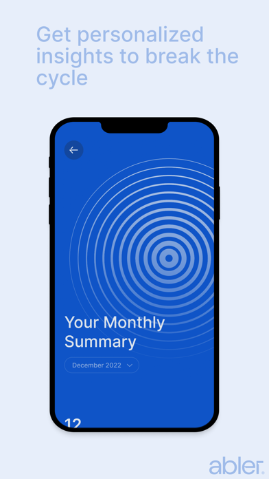 Abler - Panic Attack Tracker screenshot 1