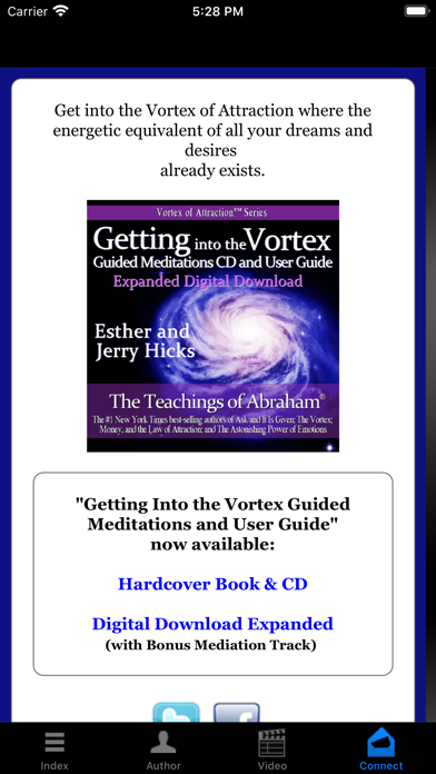 Abraham Hicks VortexAttraction screenshot 1