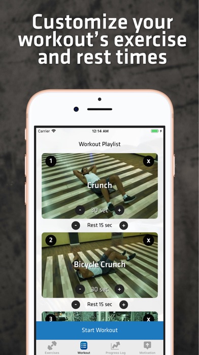 Abs Workout – Men screenshot 4