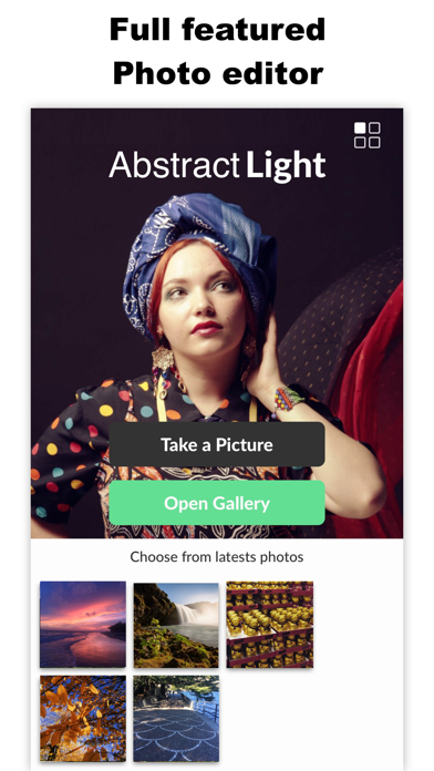 Abstract Light - Photo Editor screenshot 5