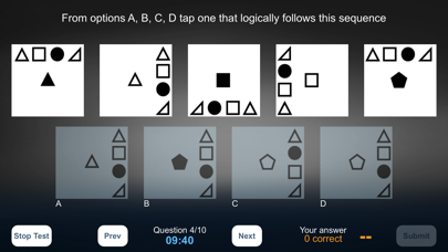 Abstract Reasoning Test screenshot 2