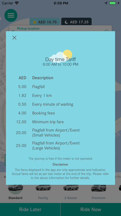 Abu Dhabi Taxi screenshot 1