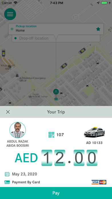 Abu Dhabi Taxi screenshot 4