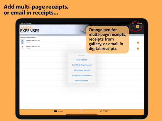 ABUKAI Expense Reports Receipt screenshot 6