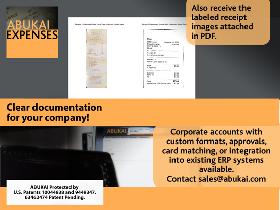 ABUKAI Expense Reports Receipt screenshot 7