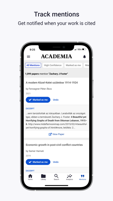Academia.edu screenshot 2