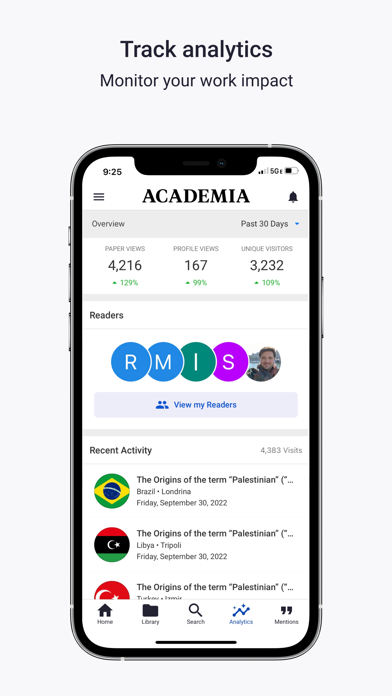 Academia.edu screenshot 1