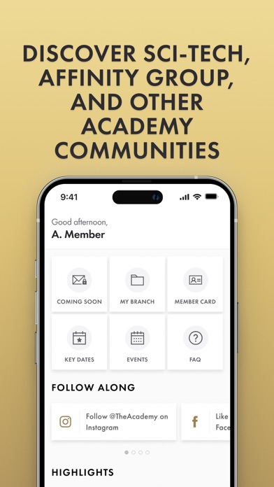 Academy Members screenshot 1