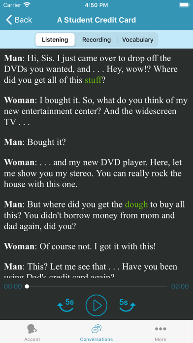 Accent Training - American screenshot 1