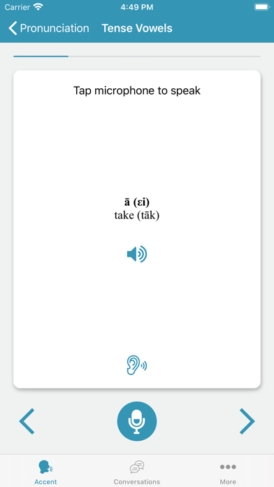Accent Training - American screenshot 3