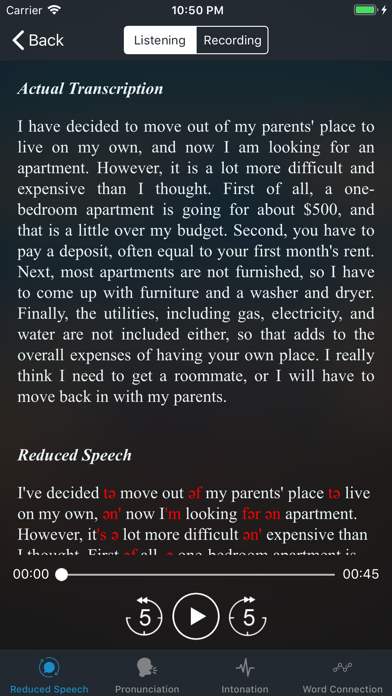 Accent Training screenshot 4