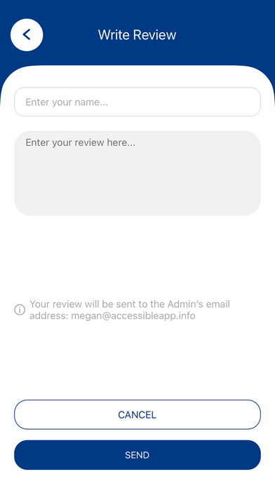 Accessible App screenshot 1