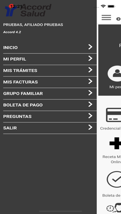 Accord salud screenshot 2
