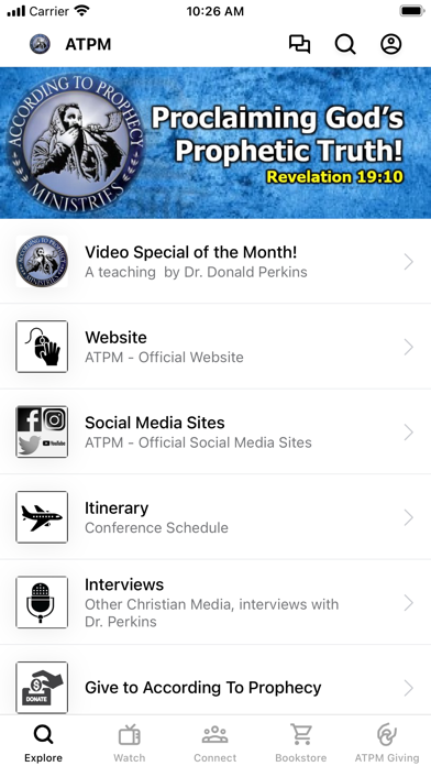 According To Prophecy Ministry screenshot 4