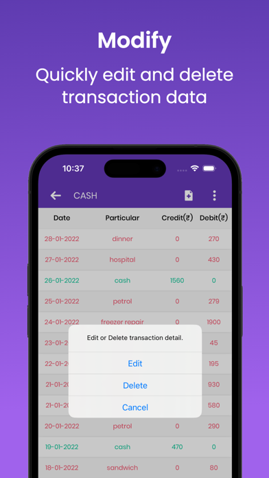 Account Manager - Ledger Book screenshot 1
