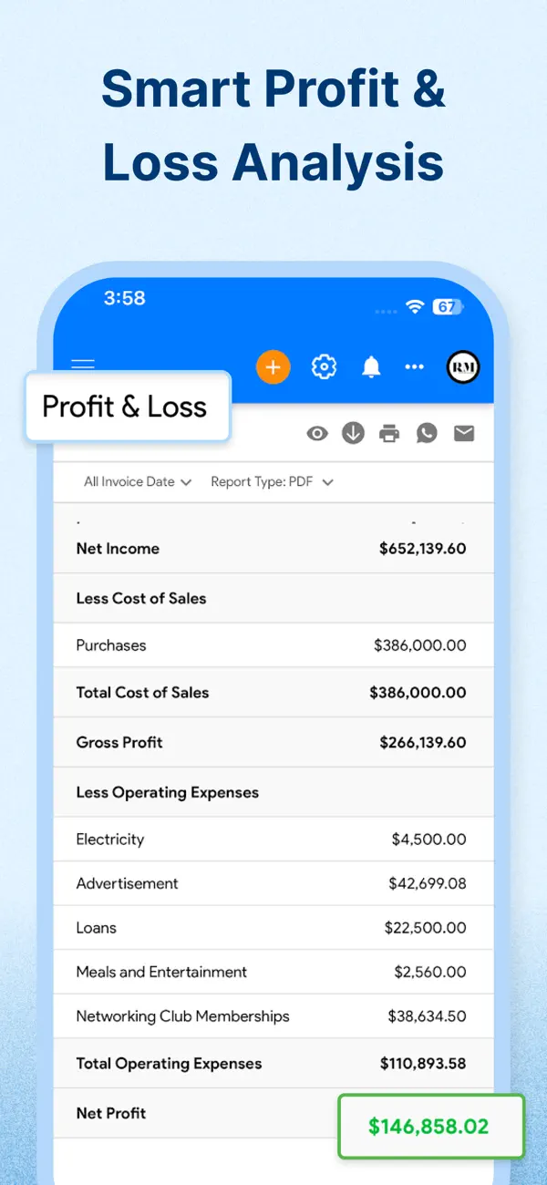 Accounting App - Moon Billing screenshot 4