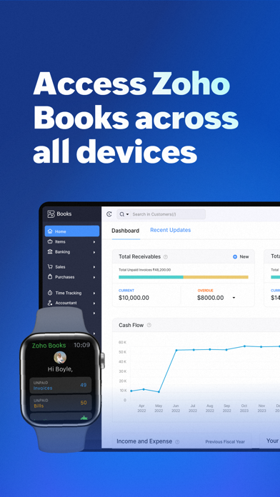 Accounting App - Zoho Books screenshot 1