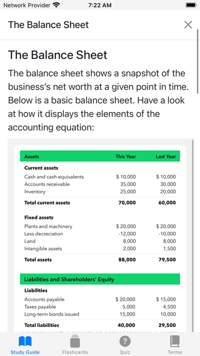 Accounting Flashcard & Terms screenshot 1