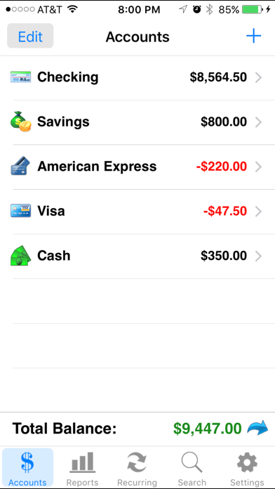 Accounts 2 Checkbook screenshot 4
