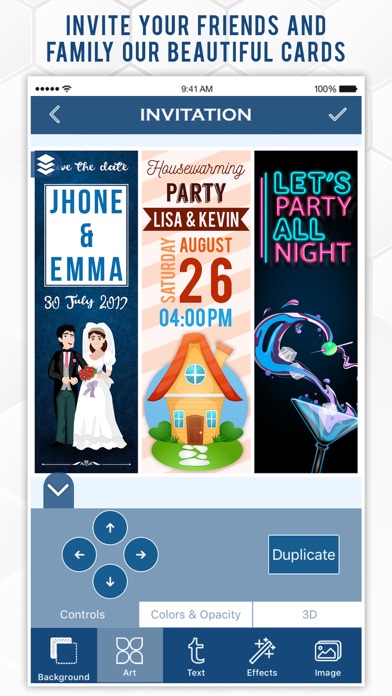 Ace Invitation Maker - eCards screenshot 1
