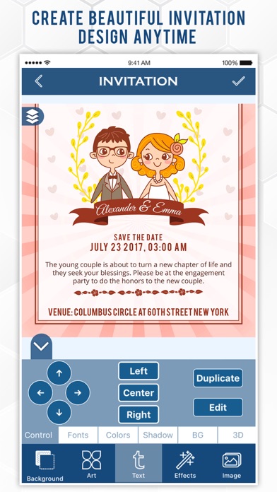 Ace Invitation Maker - eCards screenshot 2