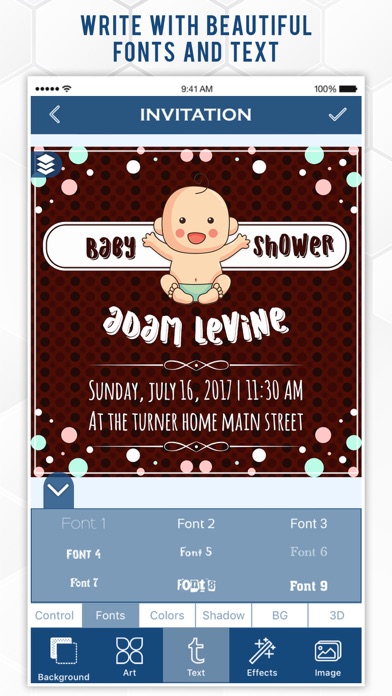 Ace Invitation Maker - eCards screenshot 4
