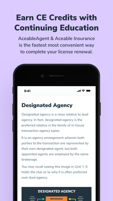 Aceable Real Estate, Insurance screenshot 1