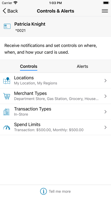 Achieve FCU Card Control screenshot 4