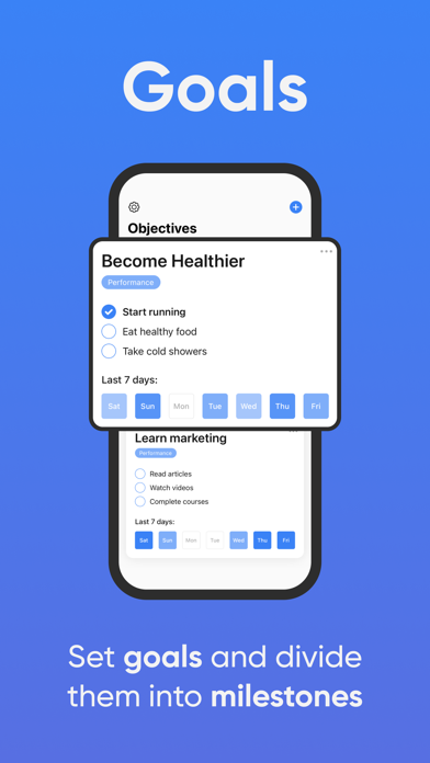 Achieve! - Goals Tracker screenshot 3
