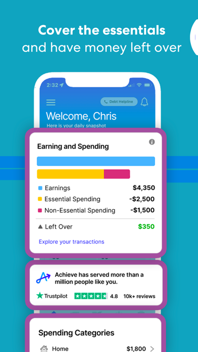 Achieve MoLO - Money Left Over screenshot 3