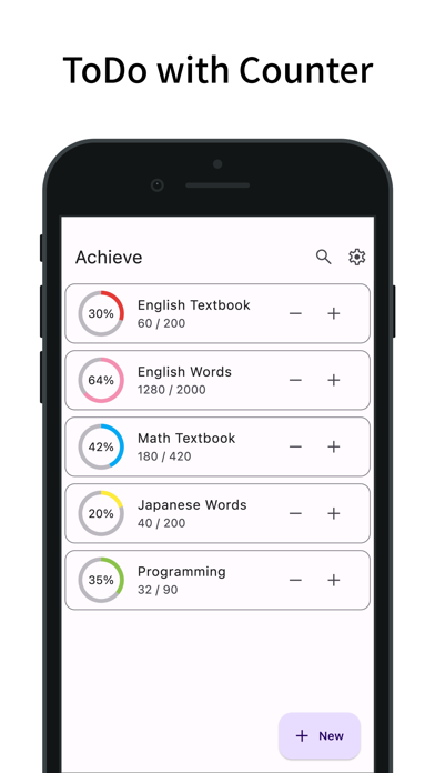 Achieve: ToDo Counter screenshot 5