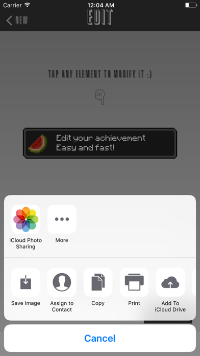 Achievement Maker - Create and share! screenshot 1