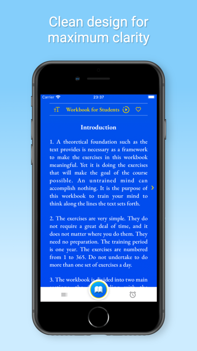 ACIM Workbook screenshot 1