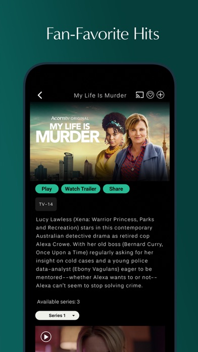 Acorn TV: Brilliant Mysteries screenshot 1