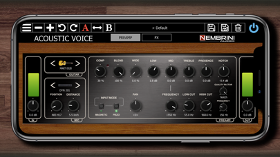 Acoustic Voice Preamp screenshot 2