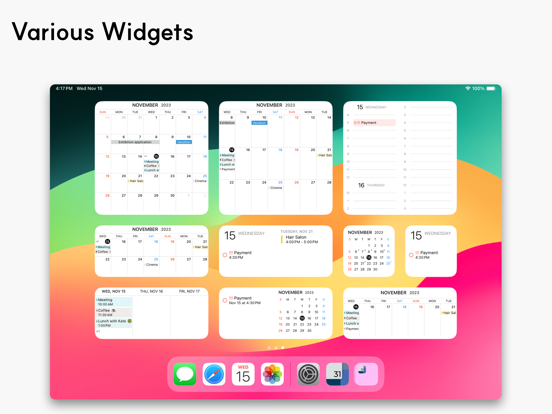 Across: Modern Calendar screenshot 6