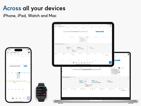 Across: Modern Calendar screenshot 1