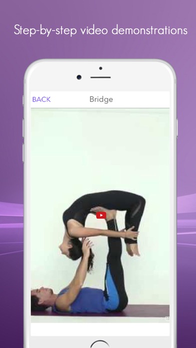 Acroyoga Guide - A visual guide with videos for acroyoga and yoga lovers. screenshot 3