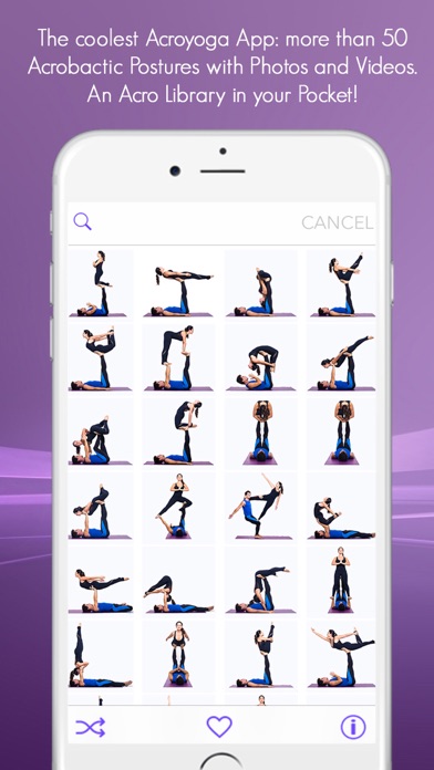 Acroyoga Guide - A visual guide with videos for acroyoga and yoga lovers. screenshot 4