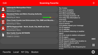 Action Scanner Police Radio screenshot 1