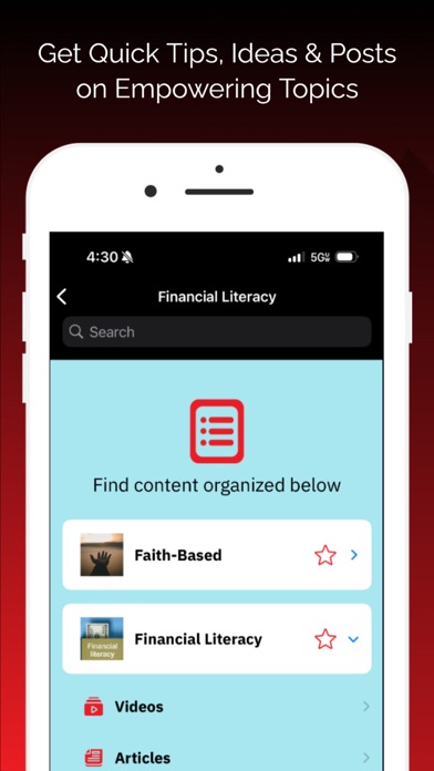 Actionable Financial Literacy screenshot 2