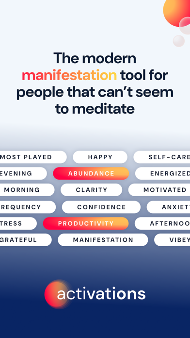 Activations: Daily Motivation screenshot 1